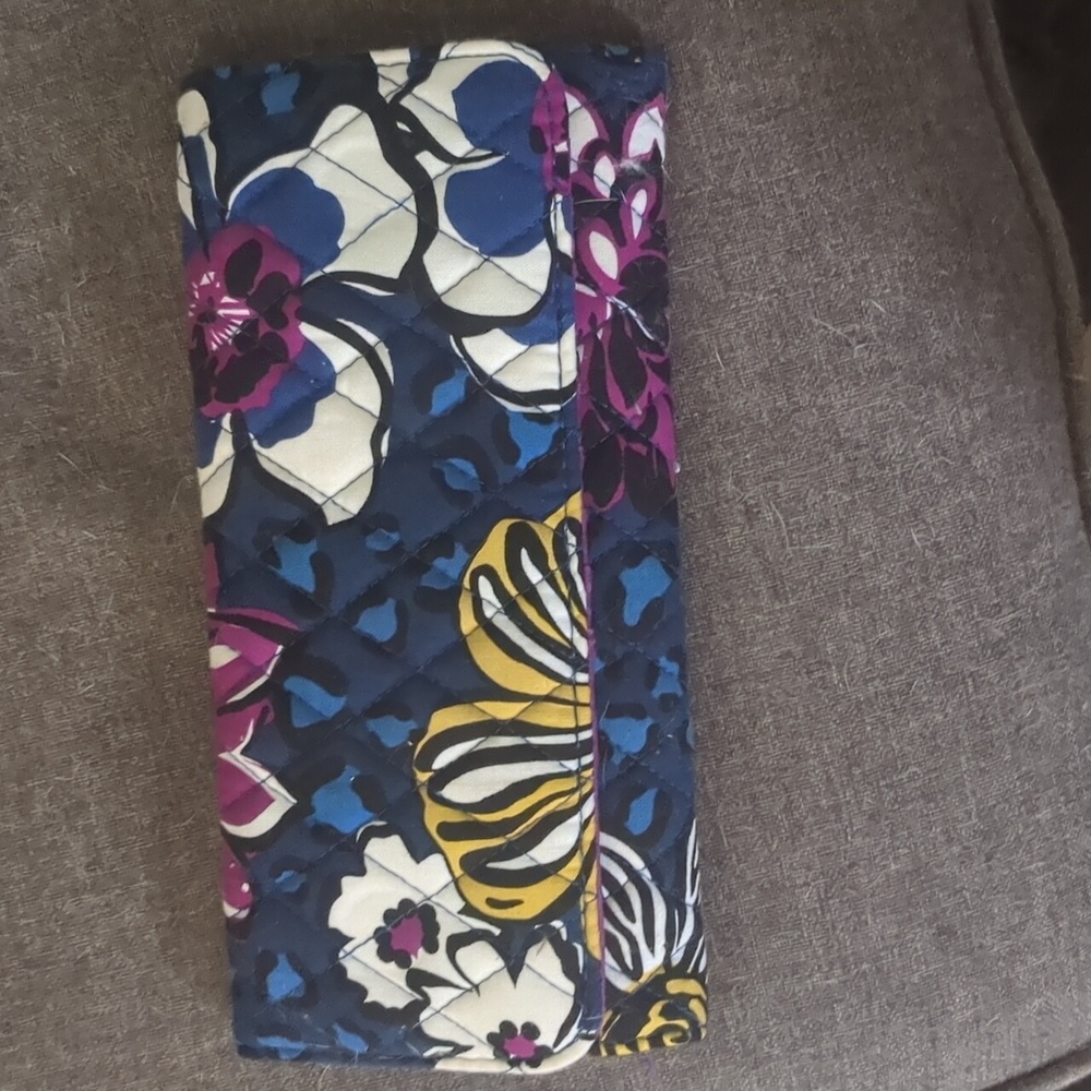 Vera Bradley African Violet Trifold Wallet